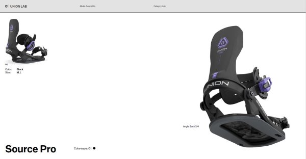 画像5: 25-26 UNION ビンディング SOURCE PRO | ユニオン ソースプロ (5)